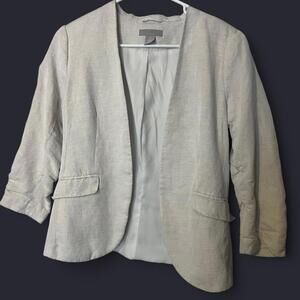 H&M‎ Women's Beige Blazer, Size Small